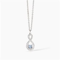 Collana Mabina Donna Endless in Argento Zircone 553675 - 553675